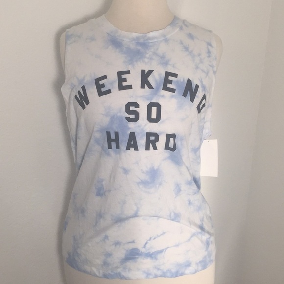 Fifth Sun Tops - Fifth Sun Tie Dye Sleeveless Tee New